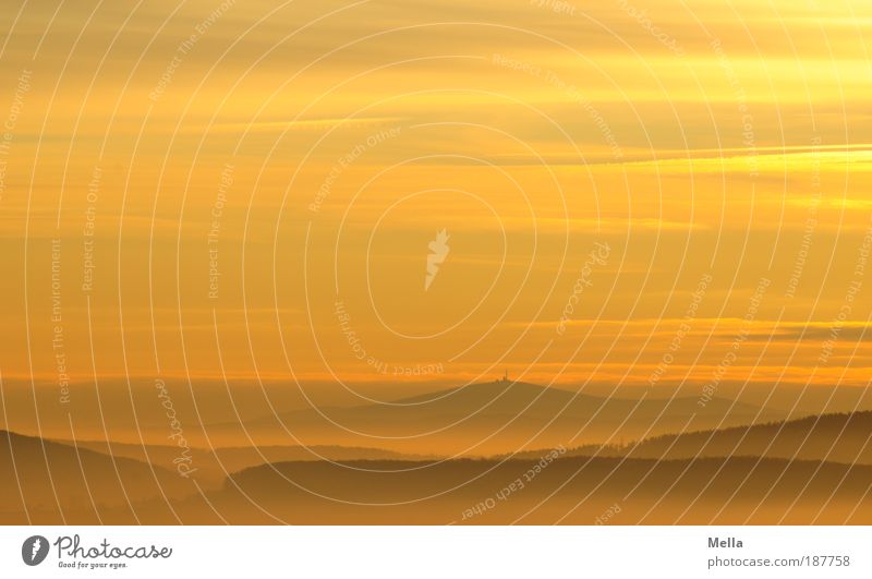 500 - Lieblingsaussicht Umwelt Natur Landschaft Luft Himmel Sonne Sonnenaufgang Sonnenuntergang Klima Hügel Berge u. Gebirge frei Unendlichkeit natürlich