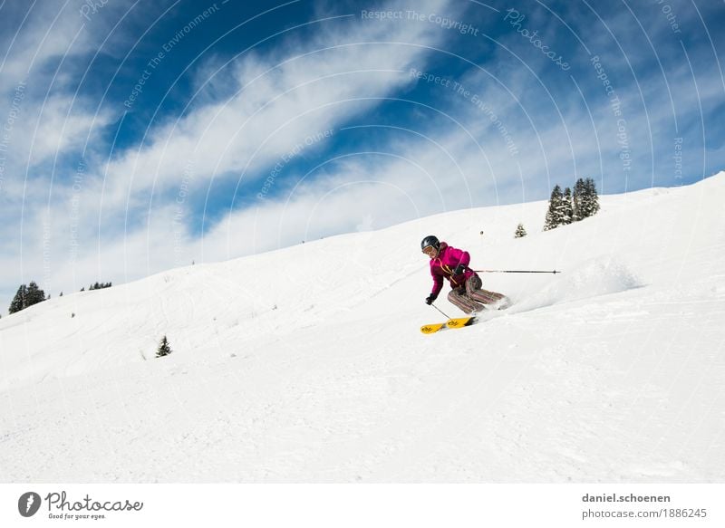 der nächste Winter kommt ... Lifestyle sportlich Fitness Freizeit & Hobby Skifahren Ferien & Urlaub & Reisen Schnee Winterurlaub Berge u. Gebirge Sport