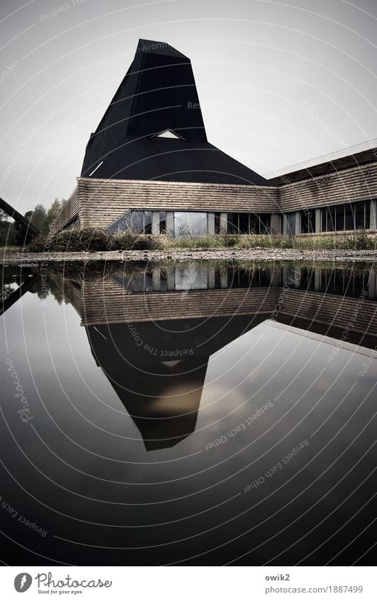 Matterhorn Kunst Kunstwerk Architektur Luckenwalde Brandenburg Deutschland Kleinstadt Industrieanlage Fabrik Bauwerk Gebäude Berühmte Bauten Expressionismus