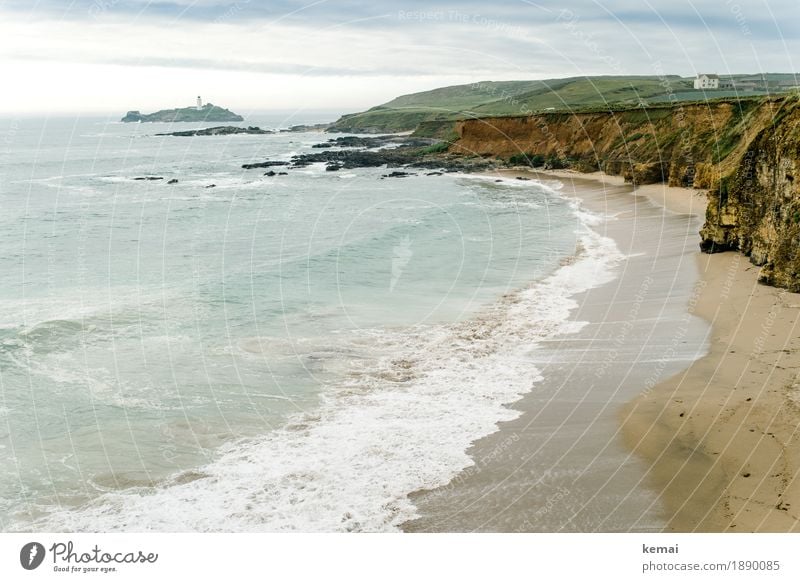 By the seaside Leben Sinnesorgane Ferien & Urlaub & Reisen Tourismus Ausflug Abenteuer Ferne Freiheit Strand Meer Wellen Umwelt Natur Landschaft Himmel Wolken