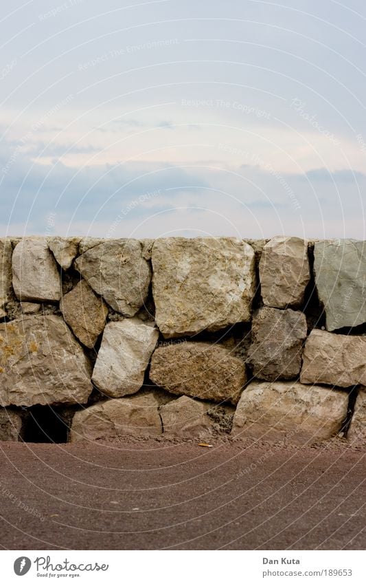 Querschnitt Sommer Umwelt Natur Urelemente Luft Himmel Wolken Stein Sand ästhetisch Zufriedenheit Ferien & Urlaub & Reisen Inspiration durchschneiden Felsen