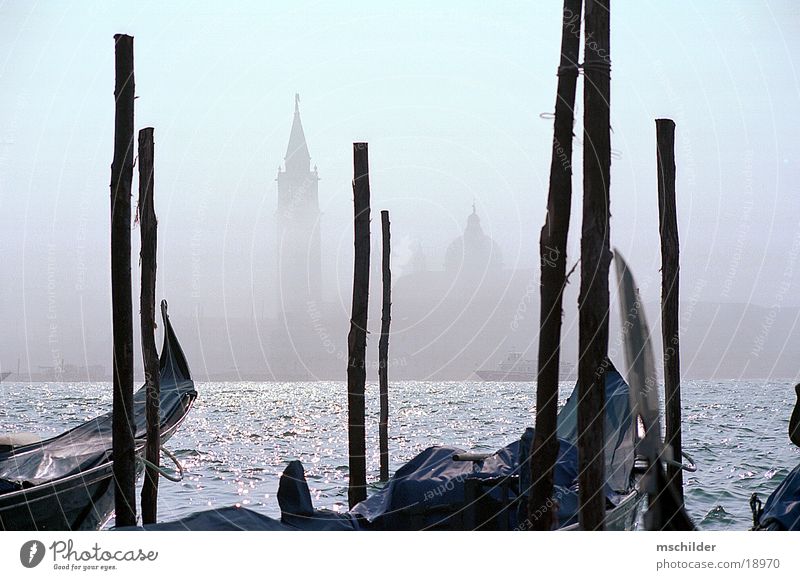 Lido im Nebel Wasserfahrzeug Europa