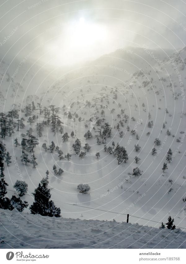 Erleuchtung Ferien & Urlaub & Reisen Tourismus Ausflug Winter Schnee Winterurlaub Berge u. Gebirge Umwelt Natur Landschaft Himmel Sonne Klima Klimawandel Wetter