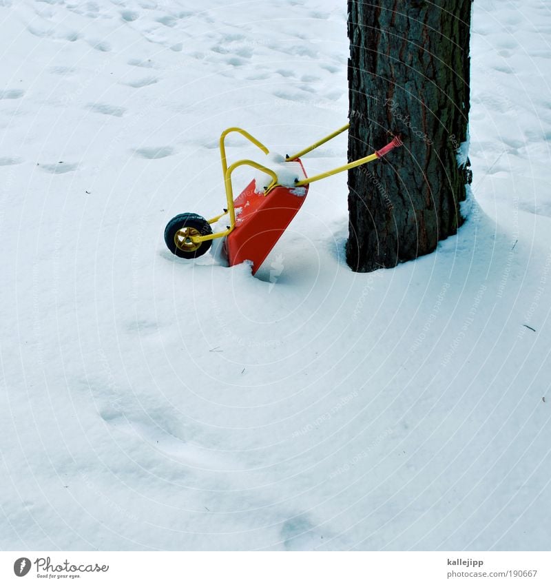 winterschlaf Freizeit & Hobby Spielen Winter Schnee Garten Arbeit & Erwerbstätigkeit Beruf Handwerker Gartenarbeit Arbeitsplatz Wirtschaft Baustelle Feierabend