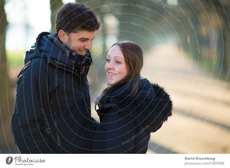 Einfach glücklich sein maskulin feminin Junge Frau Jugendliche Junger Mann Paar Partner Leben 2 Mensch 18-30 Jahre Erwachsene Frühling Herbst Winter