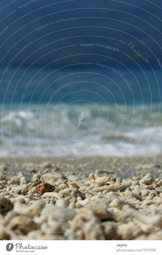 vierteilung Ferien & Urlaub & Reisen Ferne Sommer Sommerurlaub Sonne Strand Meer Wellen Umwelt Natur Urelemente Wasser gili island Indonesien Lombok Asien