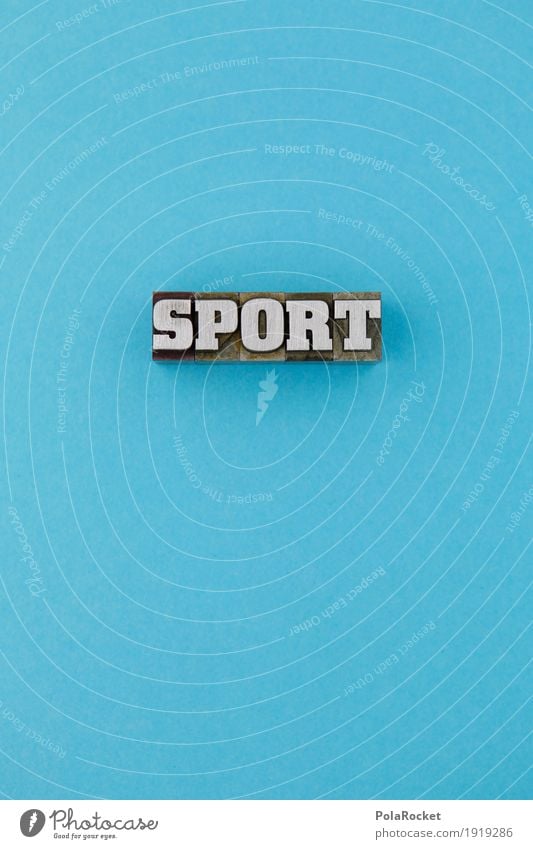 #AS# Sport frei! Kunst ästhetisch sportlich Sportler Sport-Training Sportveranstaltung Sportstätten Sporthalle Sportmannschaft Sportplatz Sportgerät blau Design