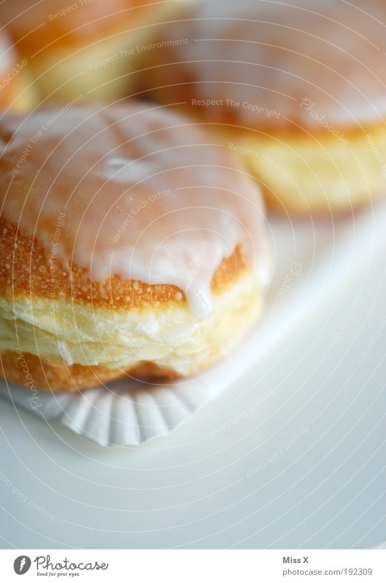 Hmmmm Berliner Lebensmittel Teigwaren Backwaren Süßwaren Marmelade Ernährung Kaffeetrinken Büffet Brunch lecker Fett Zuckerguß Krapfen Karneval Feste & Feiern