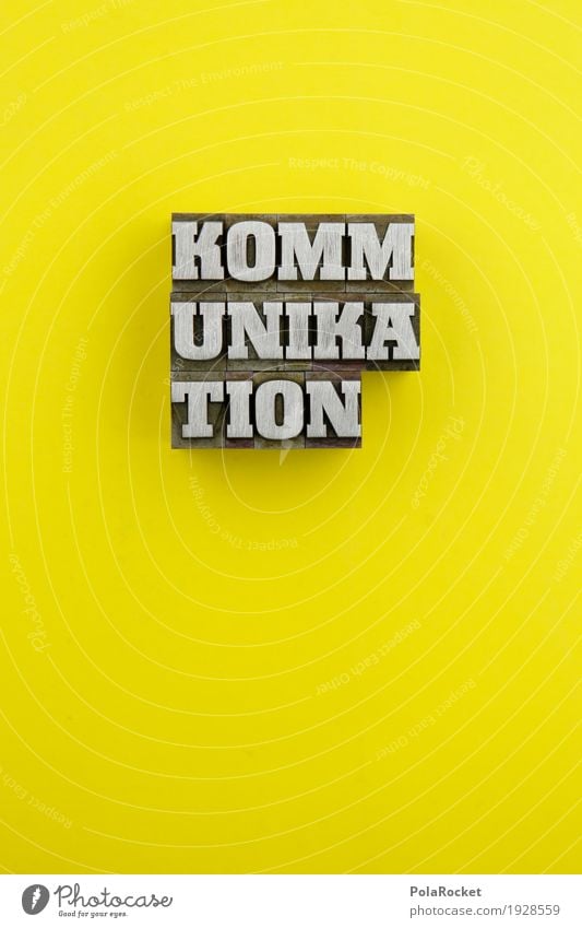 #AS# KOMMUNIKATION Kunst ästhetisch Design Telekommunikation sprechen Kommunizieren Kommunikationsmittel gelb Kreativität Wort Sprache Deutsch mündlich