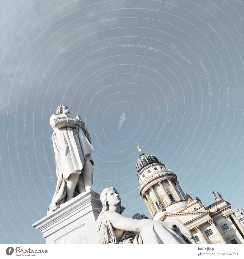 deutsch-französische-freundschaft Sightseeing Städtereise Kunst Kunstwerk Skulptur Hauptstadt Kirche Dom Sehenswürdigkeit Wahrzeichen Denkmal stehen