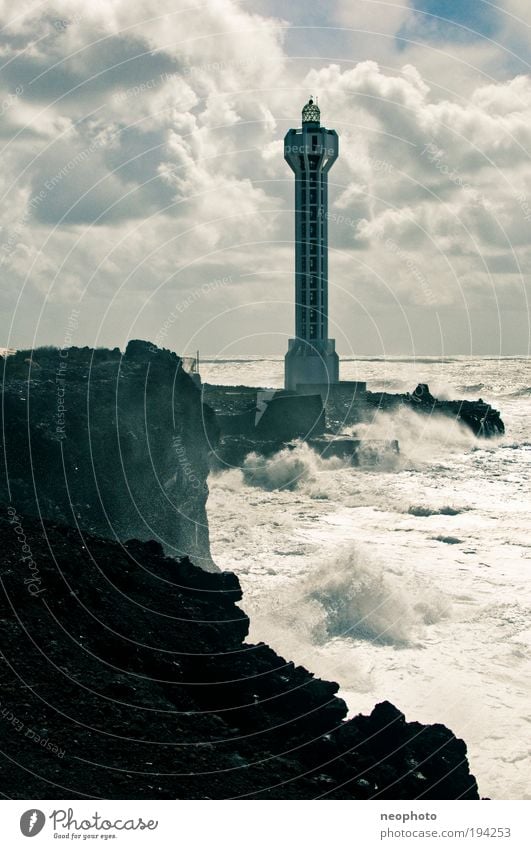 all along the watchtower Natur Landschaft Urelemente Erde Luft Wasser Himmel Wolken Klimawandel Schönes Wetter schlechtes Wetter Unwetter Sturm Meer Atlantik