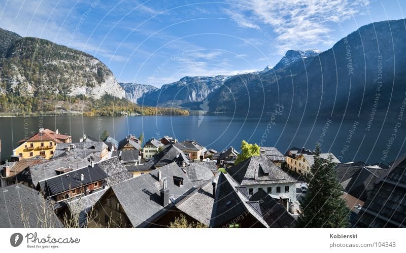 Hallstatt Tourismus Sightseeing See Hallstaätter See Altstadt Architektur Sehenswürdigkeit Zufriedenheit schön einzigartig Erholung Inspiration Perspektive