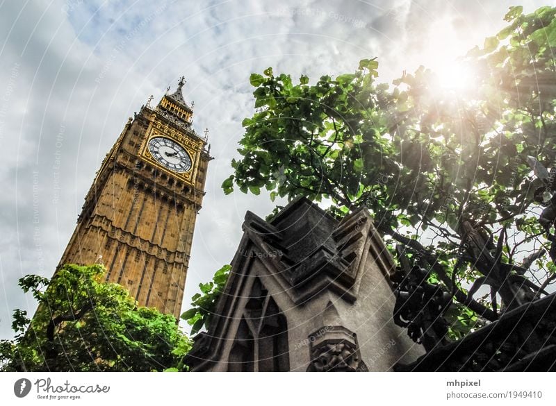 Big Ben Ferien & Urlaub & Reisen Tourismus Ausflug Städtereise London England Europa Stadt Hauptstadt Hafenstadt Stadtzentrum Turm Bauwerk Gebäude