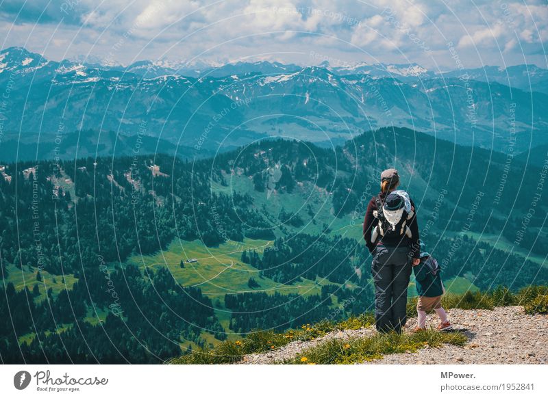 berge erklimmen Freizeit & Hobby Ferien & Urlaub & Reisen Tourismus Ausflug Abenteuer Ferne Freiheit Sommer Sommerurlaub Berge u. Gebirge wandern Mensch