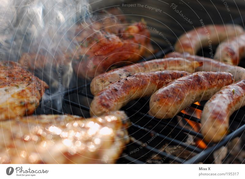 Hilfe meine Kette brennt ! Lebensmittel Fleisch Wurstwaren Ernährung Abendessen Freizeit & Hobby Sommer Sommerurlaub Garten Feuer Schönes Wetter Duft lecker