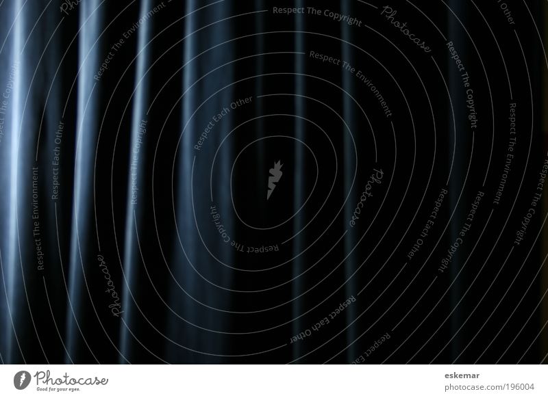 Vorhang Wohnung Innenarchitektur Dekoration & Verzierung Raum Schlafzimmer Bühne Kultur Veranstaltung Häusliches Leben blau Gardine Licht Beleuchtung Theater