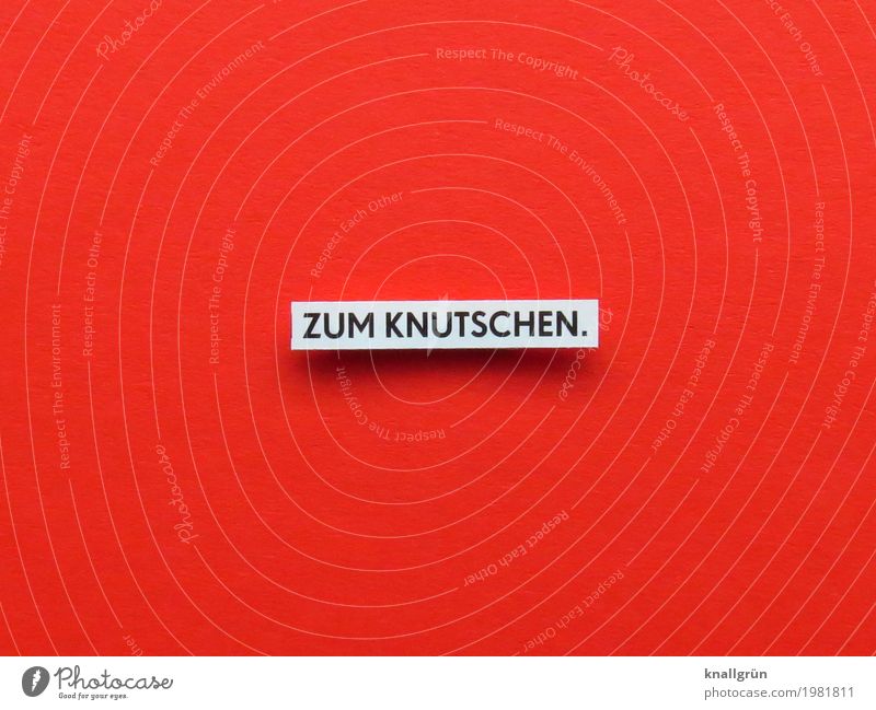 ZUM KNUTSCHEN. Schriftzeichen Schilder & Markierungen Kommunizieren Küssen Erotik nah Gefühle Freude Frühlingsgefühle Sympathie Freundschaft Zusammensein Liebe