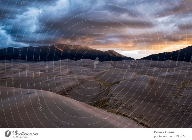 Great Sand Dunes National Park, Colorado Erholung Ferien & Urlaub & Reisen Abenteuer Ferne Freiheit wandern Umwelt Natur Landschaft Sommer Klima Klimawandel