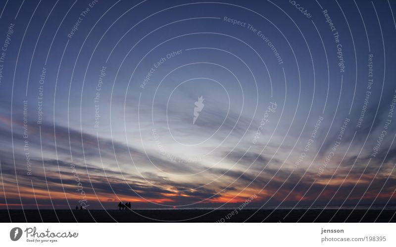 Der letzte macht das Licht aus Ferien & Urlaub & Reisen Ausflug Freiheit Sommer Sommerurlaub Strand Meer Landschaft Himmel Wolken Wetter Schönes Wetter