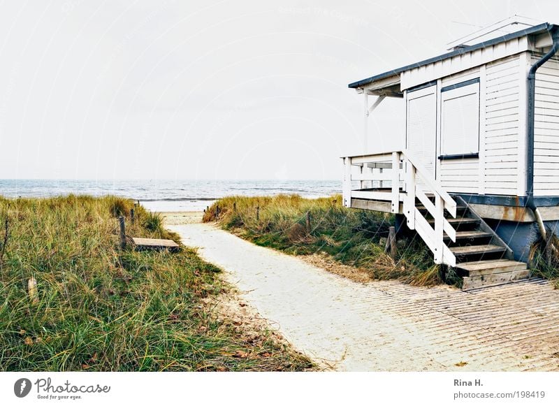 Saisonende III Umwelt Natur Landschaft Sand Luft Wasser Himmel Horizont Herbst Klima Ostsee Kühlungsborn Traumhaus Hütte Ferien & Urlaub & Reisen authentisch