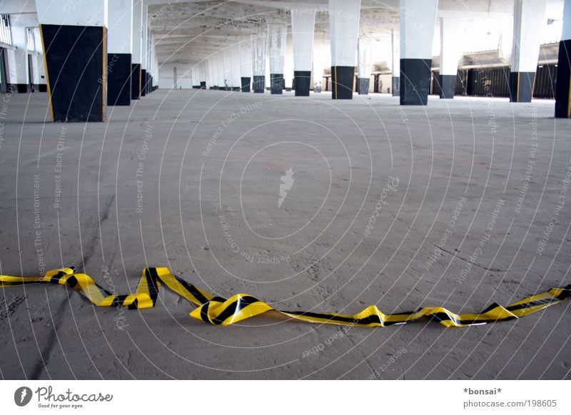 sperrzone Renovieren Umzug (Wohnungswechsel) Innenarchitektur Dekoration & Verzierung Raum Baustelle Fabrik Industrieanlage Gebäude Architektur Lagerhalle Säule