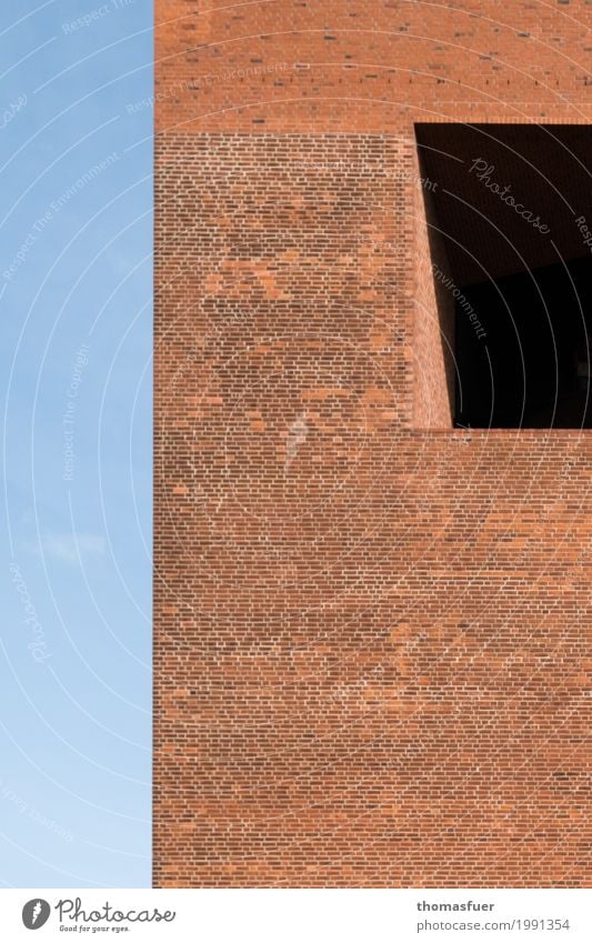 Mauer, Fenster Himmel Tourismus Sightseeing Städtereise Haus Architektur Opernhaus Elbphilharmonie Konzerthalle Konzerthaus Hamburg Hafenstadt Stadtzentrum