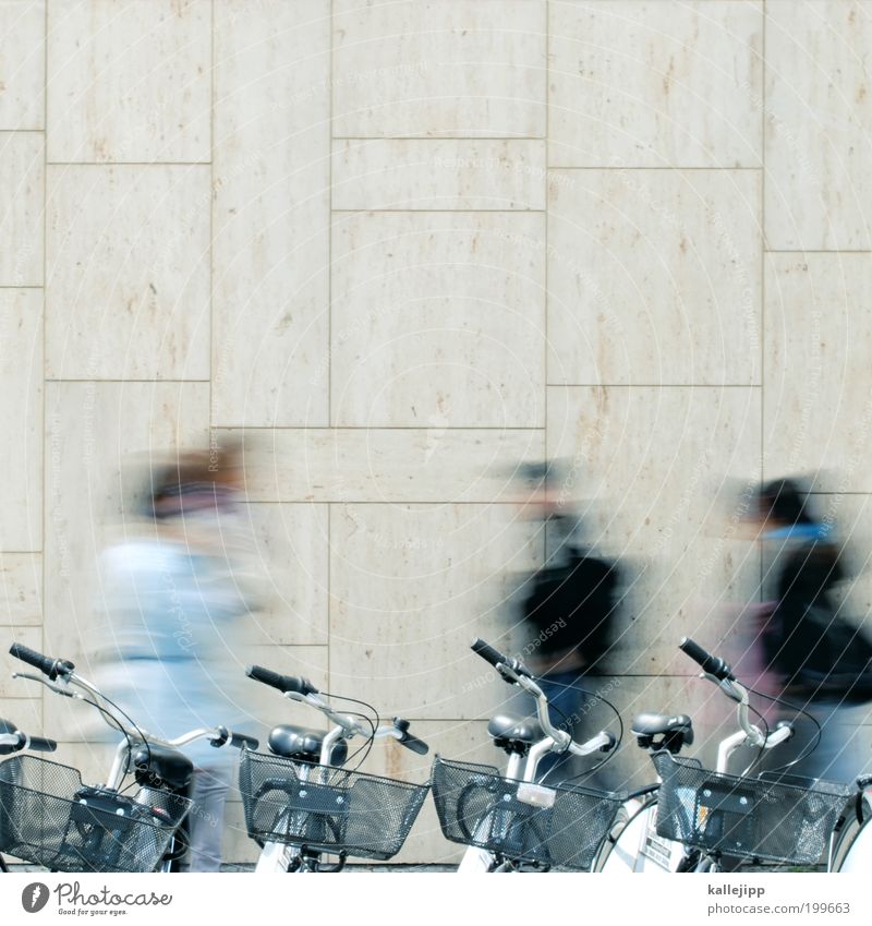 trimm dich Freizeit & Hobby Ferien & Urlaub & Reisen Ausflug Sightseeing Städtereise Fahrrad Student Mensch Leben 4 Menschengruppe Verkehr Verkehrsmittel