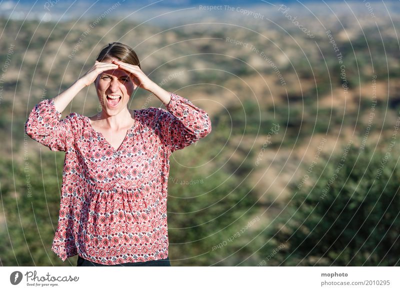 Bright Sun Lifestyle Ferien & Urlaub & Reisen Ferne Safari Mensch feminin Junge Frau Jugendliche Leben 1 18-30 Jahre Erwachsene Natur Landschaft Namibia