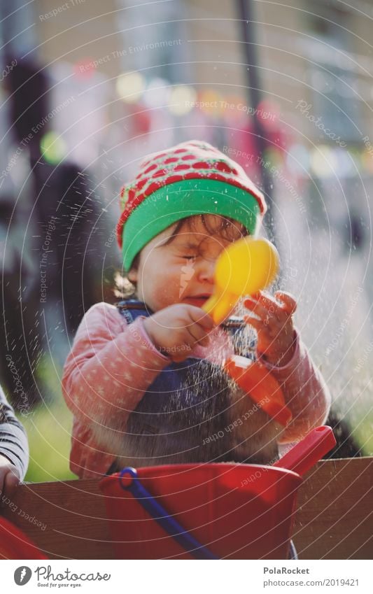 Erdbeermütze II feminin Kind Kleinkind Mädchen Familie & Verwandtschaft Kindheit Leben 1 Mensch 1-3 Jahre Kunst ästhetisch Spielen niesen Erkältung Gesundheit