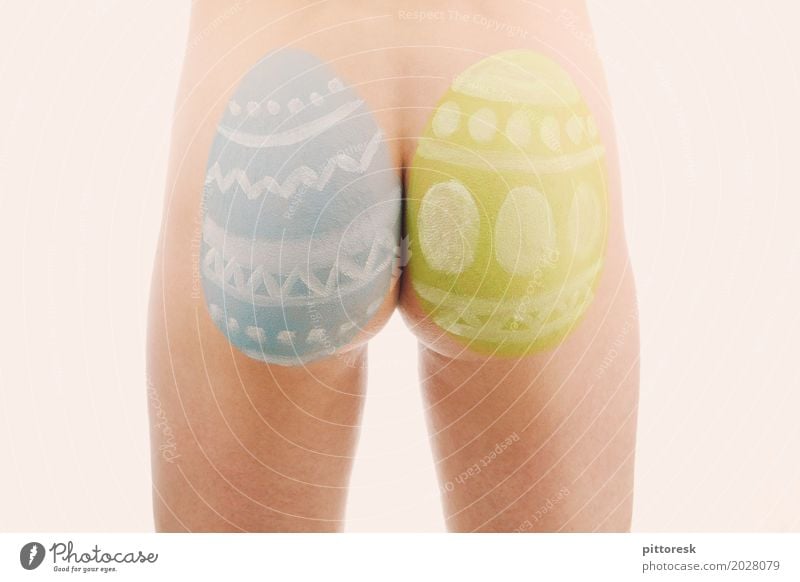 easter ass I Kunst Kunstwerk Gemälde ästhetisch Ostern Osterei Osterhase Osternest Osterwunsch Ostermontag Ostergeschenk Gesäß knackig Erotik Akt nackt