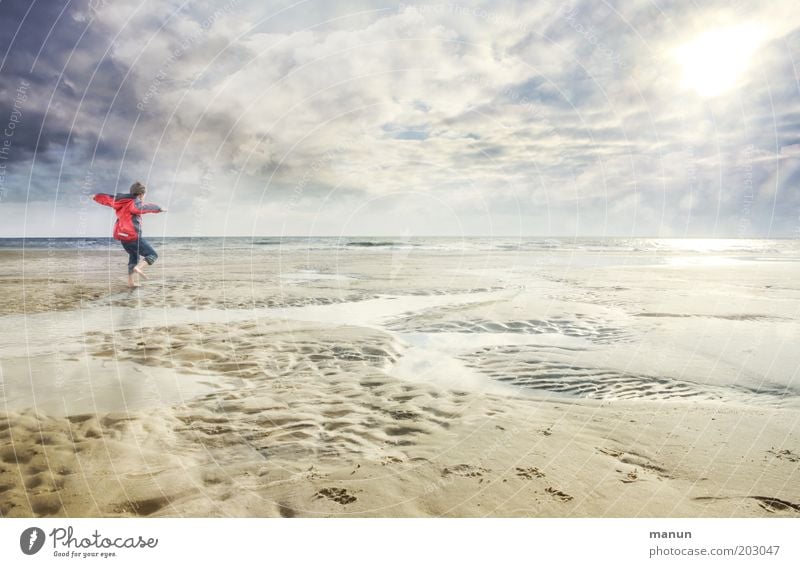 Traumtänzer Gesundheit Leben Freizeit & Hobby Ferien & Urlaub & Reisen Freiheit Sommer Sommerurlaub Sonne Strand Meer Kind Junge Kindheit Jugendliche Natur