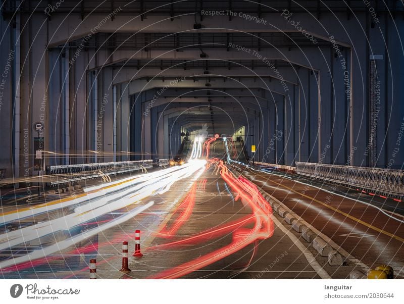 Under the bridge Seoul Süd Korea Asien Brücke Tunnel Bauwerk Sehenswürdigkeit Banpo Bridge Jamsu Bridge Verkehr Verkehrsmittel Verkehrswege Autofahren Straße