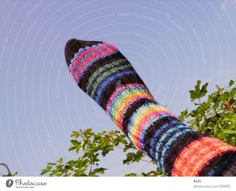 Ringelsocke Strümpfe Ringelsocken Freizeit & Hobby Fuß Beine Wärme