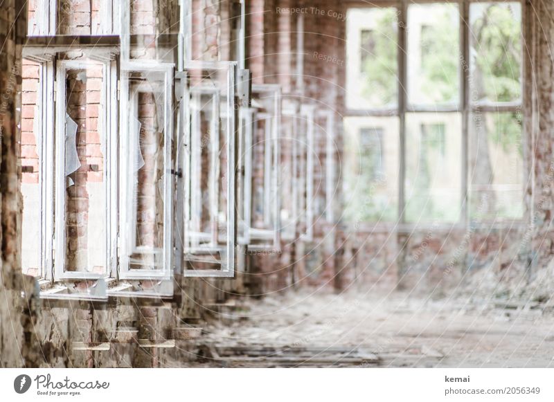 AST10 | Offenffene FFenster Freizeit & Hobby Abenteuer Haus Innenarchitektur Chemnitz Industrieanlage Fabrik Ruine lost places alt außergewöhnlich kaputt