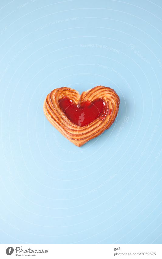 Herz Lebensmittel Teigwaren Backwaren Dessert Süßwaren Marmelade Plätzchen Ernährung Valentinstag Muttertag Hochzeit Geburtstag Liebe ästhetisch Fröhlichkeit