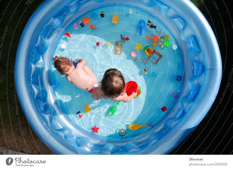 PLASTIKWELT Freude Kinderspiel Garten Mensch Kleinkind Haare & Frisuren Rücken 2 1-3 Jahre Schwimmen & Baden Spielen nass niedlich verrückt Spielzeug Gummi