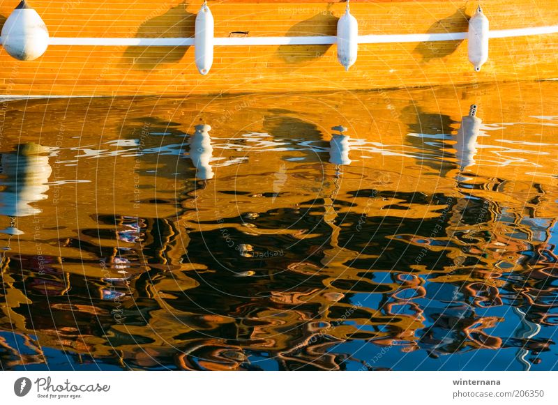 Gespiegelt Wasser Sommer Schönes Wetter Küste Nordsee Bootsfahrt Segel Spiegel frei einzigartig nachhaltig nass Sauberkeit blau braun mehrfarbig gelb weiß Glück