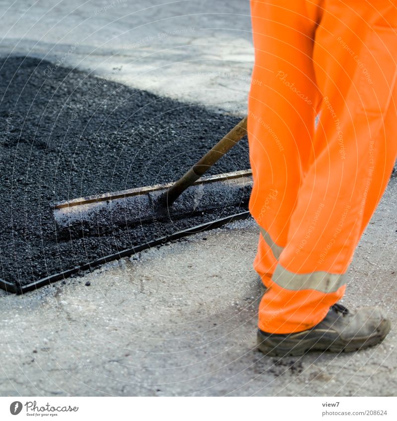 gewissenhaft Handwerker Baustelle Mensch maskulin Mann Erwachsene Beine Fuß 1 bauen machen authentisch einfach unten Dienstleistungsgewerbe Arbeiter Bauarbeiter