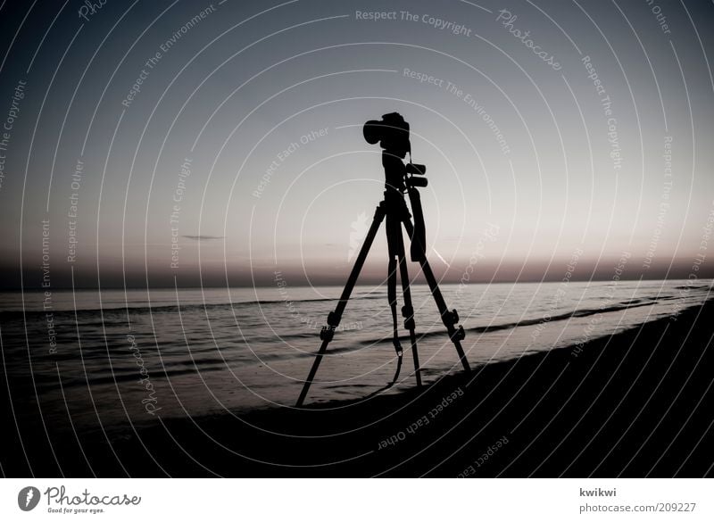 und es wird nie langweilig Fotokamera Natur Landschaft Sand Luft Wasser Himmel Horizont Sonnenaufgang Sonnenuntergang Sommer Wellen Küste Strand Ostsee Meer