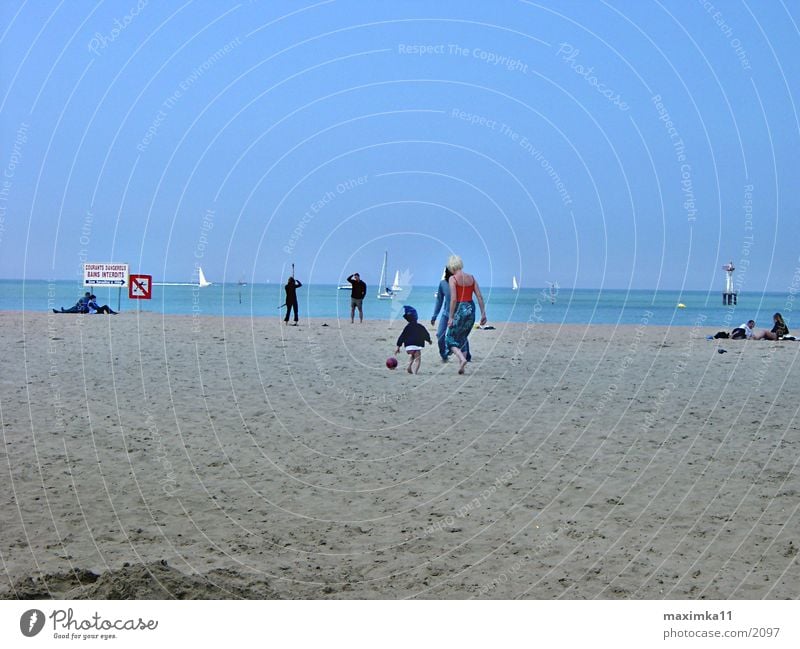 Ready for the summer? Frankreich Normandie Mensch Nordsee trouvill