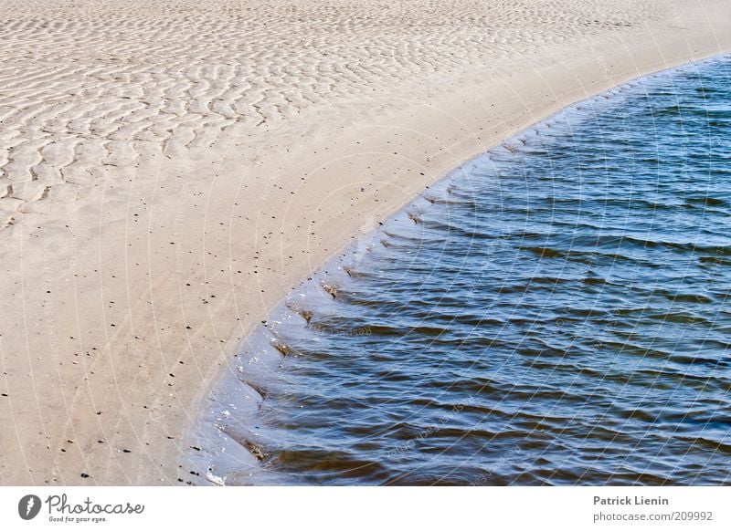 stille wasser Umwelt Natur Landschaft Urelemente Erde Sand Luft Wasser Sommer Klima Wellen Küste Strand Nordsee Meer Insel atmen entdecken Erholung genießen