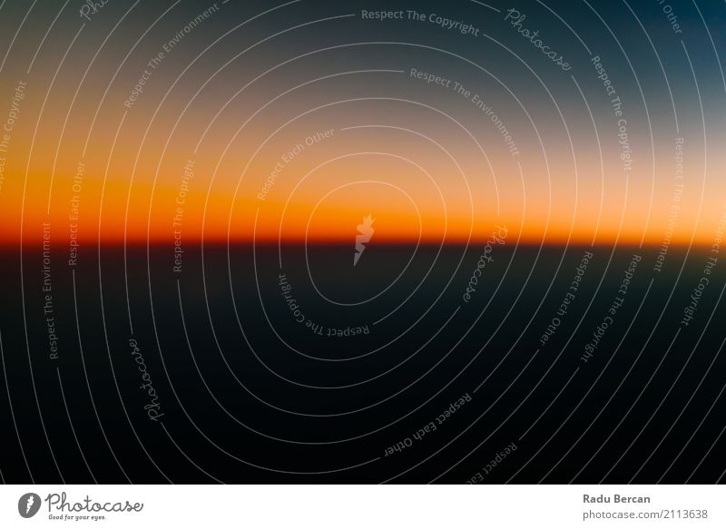 Luftbild von Ocean Sunset Ferien & Urlaub & Reisen Sommer Sonne Umwelt Natur Landschaft Himmel Horizont Sonnenaufgang Sonnenuntergang Wetter Schönes Wetter