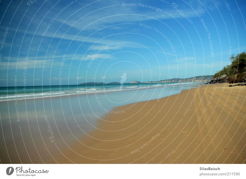 75 Miles Beach Natur Landschaft Sand Luft Wasser Schönes Wetter Küste Strand Meer Insel Erholung genießen außergewöhnlich Unendlichkeit schön Farbfoto