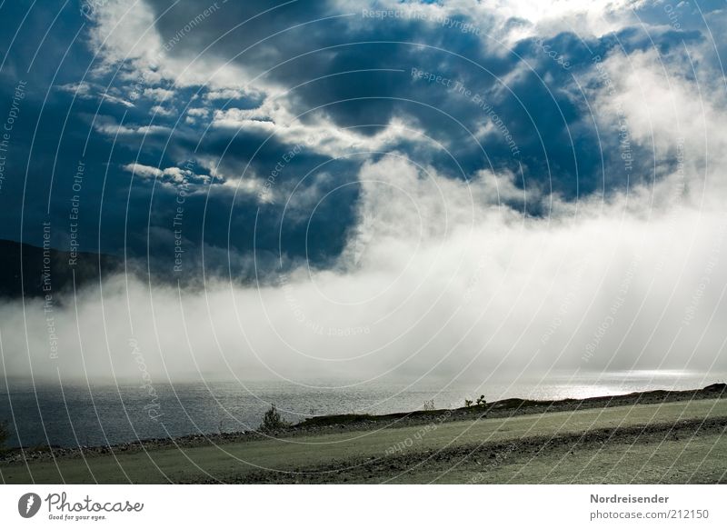 Wolkenstraße Ferien & Urlaub & Reisen Ausflug Freiheit Berge u. Gebirge Natur Landschaft Urelemente Luft Wasser Himmel Gewitterwolken Klima Klimawandel