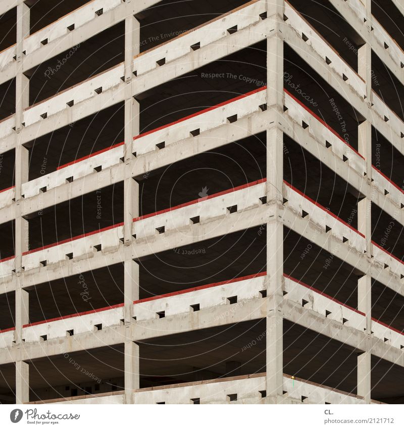 ausschnitt Baustelle Stadt Stadtzentrum Menschenleer Hochhaus Bauwerk Gebäude Architektur Mauer Wand Fassade bauen eckig groß hoch Wachstum Farbfoto