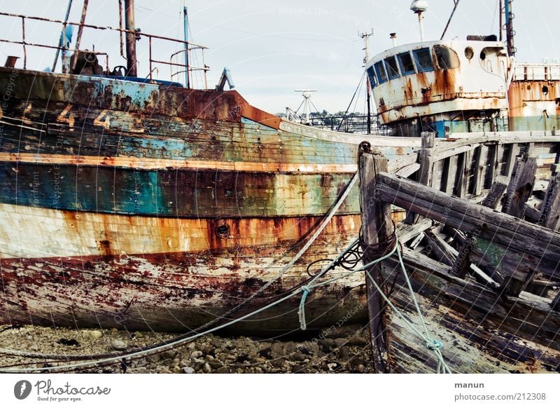 rien ne va plus Ferien & Urlaub & Reisen Tourismus Ausflug Sightseeing Arbeitslosigkeit Ruhestand Fischereihafen Fischereiwirtschaft Fischerdorf Hafen