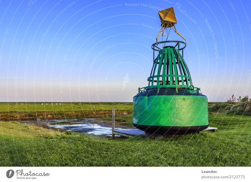 Das Meer ist leer Skulptur Landschaft Romantik Ferien & Urlaub & Reisen Klimawandel Land unter Bolie Kunst Insel Farbfoto Außenaufnahme Menschenleer Tag Abend