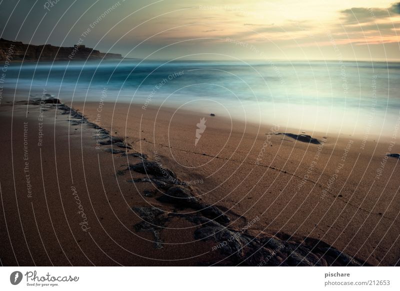 ribeira d'ilhas Ferne Sommer Strand Meer Urelemente Sand Wasser Himmel Sonne Sonnenaufgang Sonnenuntergang Küste ästhetisch außergewöhnlich exotisch Flüssigkeit