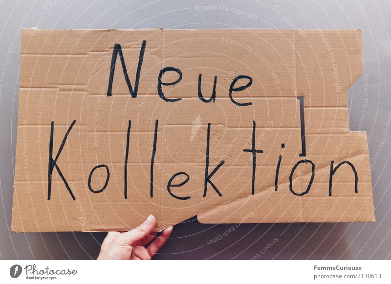 Flohmarkt (02) Schriftzeichen Schilder & Markierungen Hinweisschild Warnschild Handel kaufen Flohmarktstand Freude lustig Sammlung Mode neu Karton