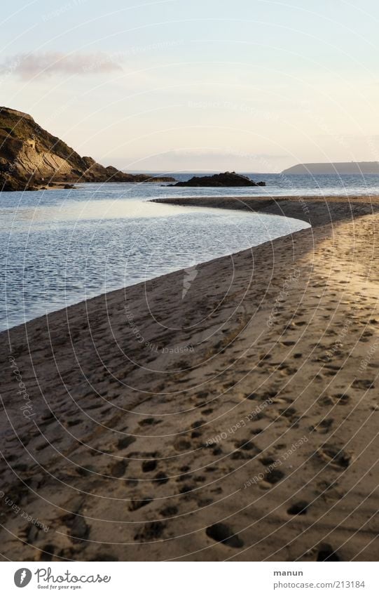 Aber-Lauf Ferien & Urlaub & Reisen Tourismus Ausflug Ferne Freiheit Sommer Sommerurlaub Sonne Umwelt Natur Landschaft Urelemente Sand Wasser Himmel Hügel Felsen